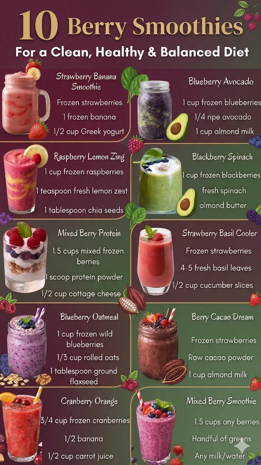 Berry Bliss Green Smoothie