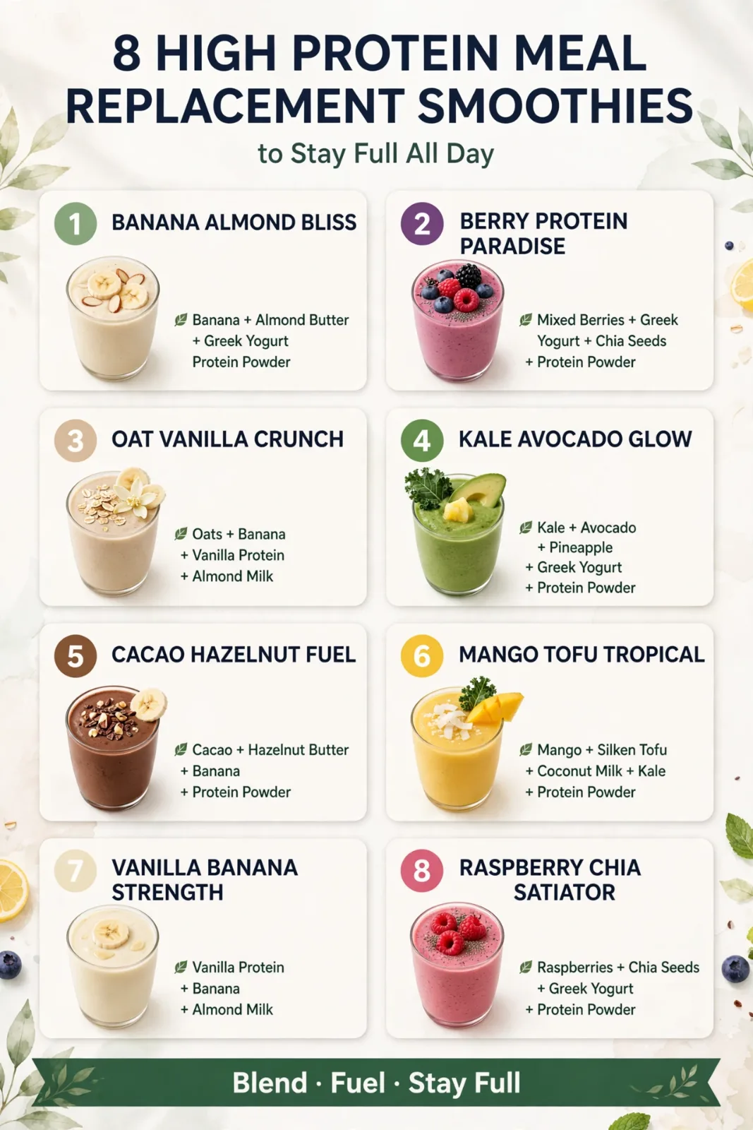 Cacao Hazelnut Fuel: Energizing Tropical Smoothie Cacao Hazelnut Fuel: Energizing Tropical Smoothie