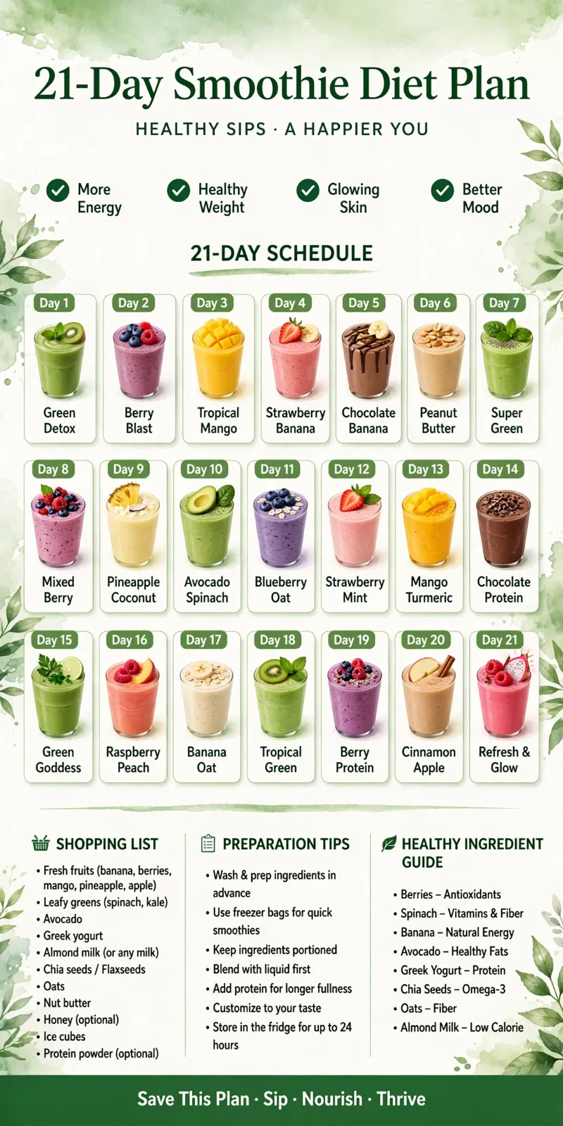 Chocolate Banana Bliss Smoothie