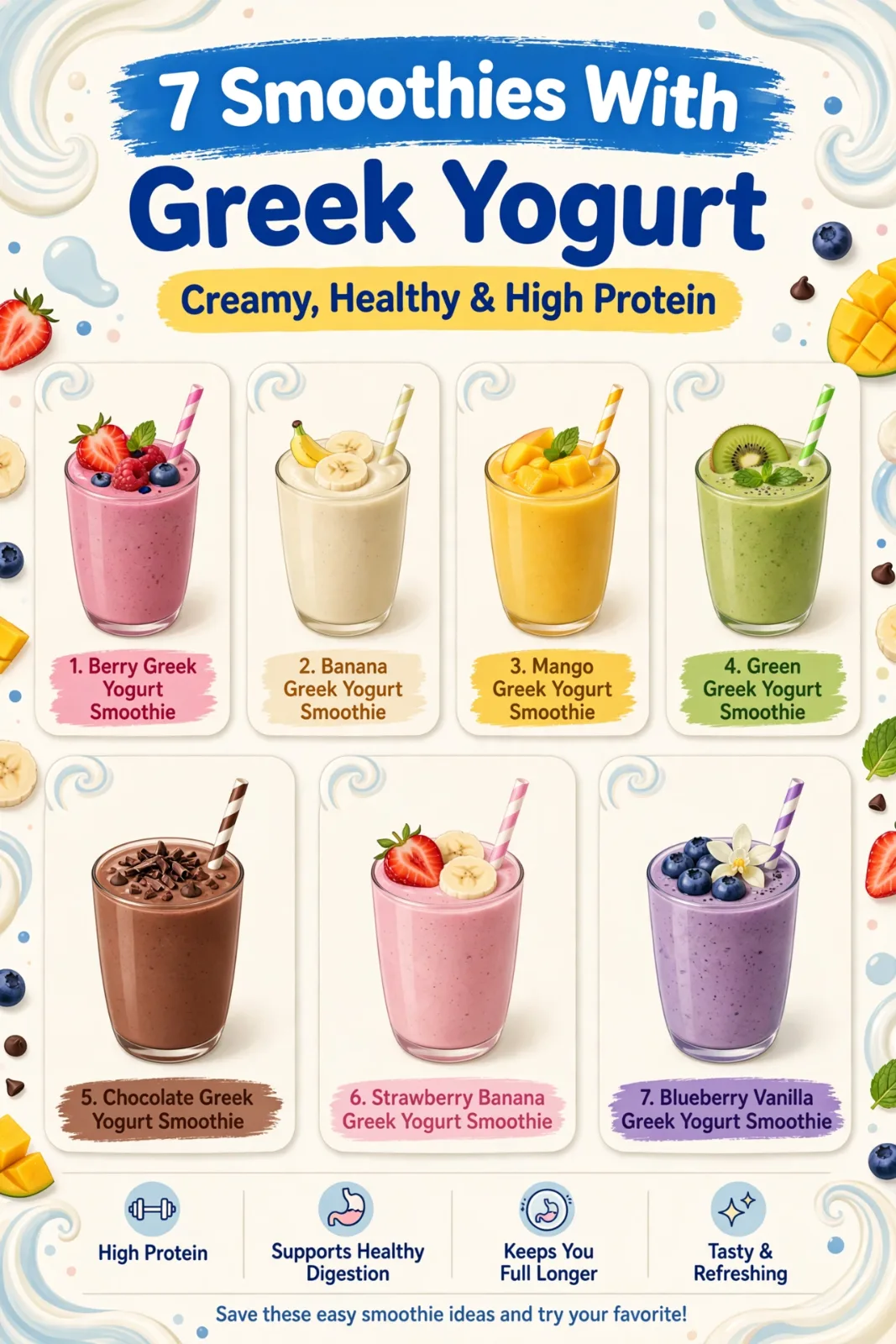Chocolate Greek Yogurt Smoothie
