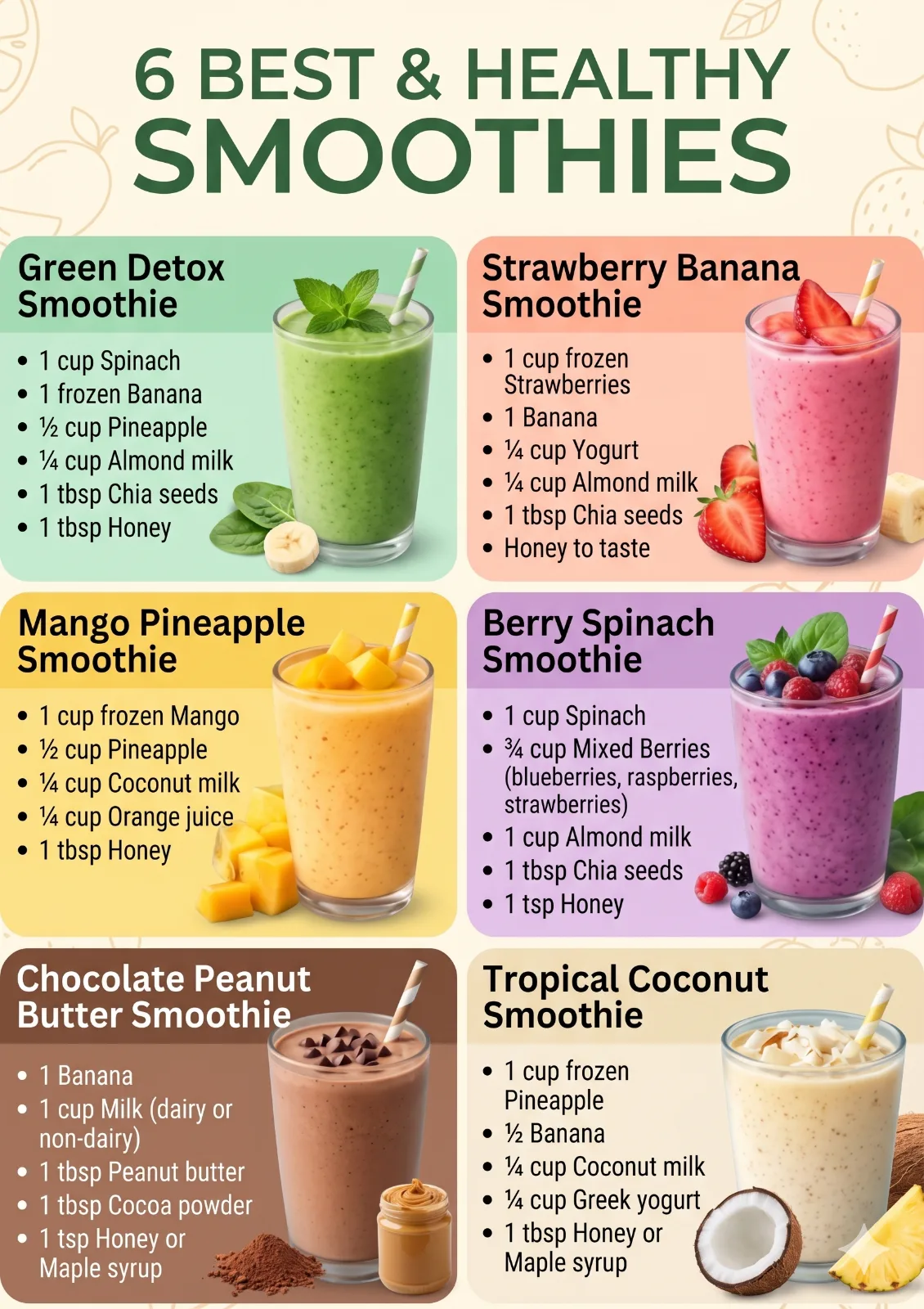 Chocolate Peanut Butter Bliss Smoothie
