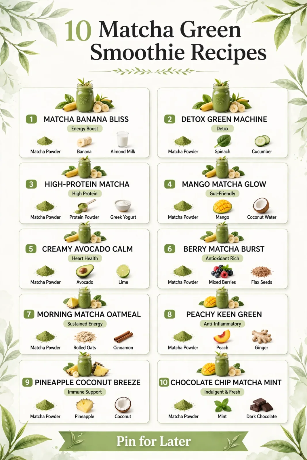 High-Protein Matcha Green Smoothie Recipe High-Protein Matcha Green Smoothie Recipe
