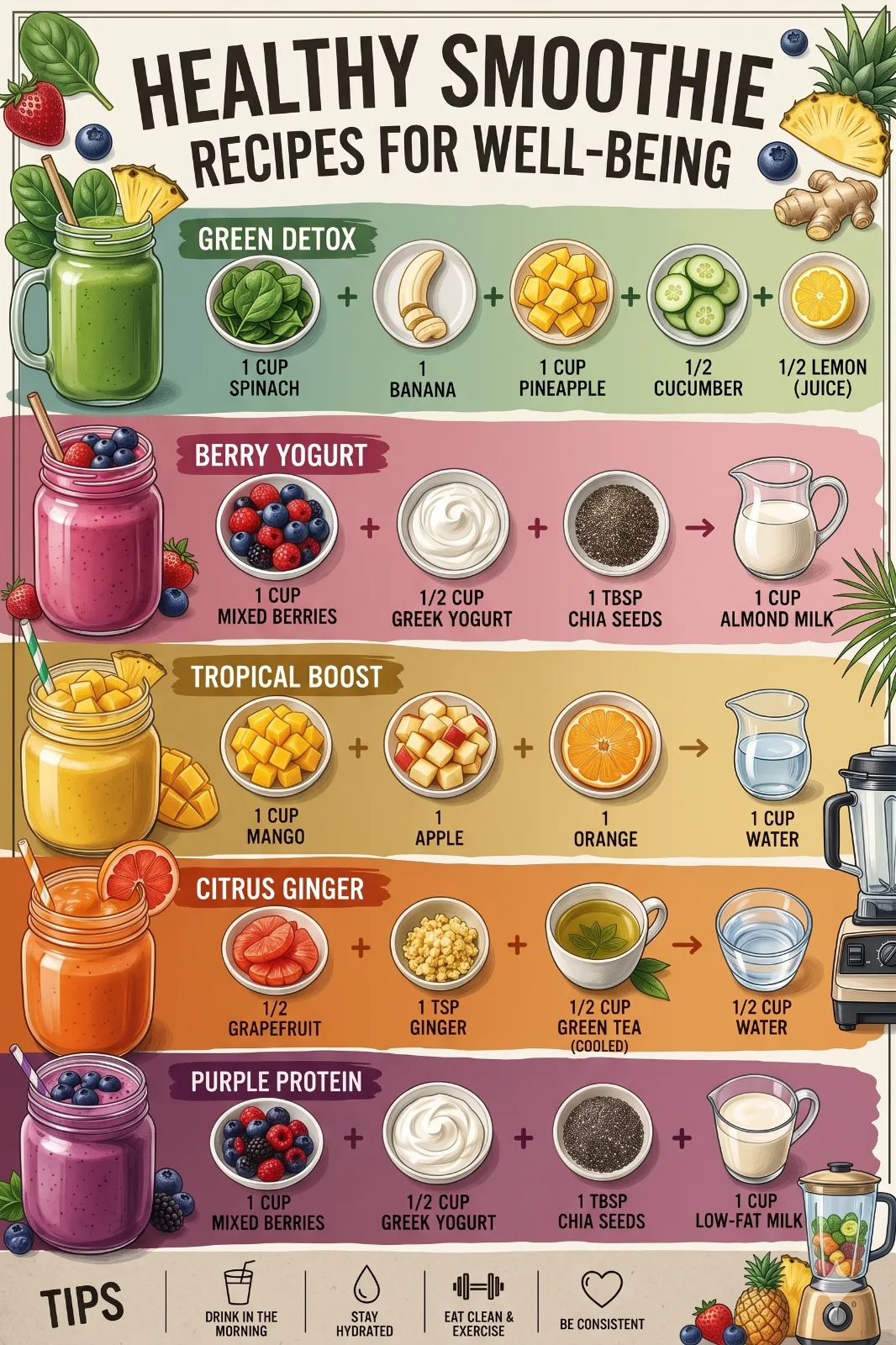 Purple Protein Power Smoothie