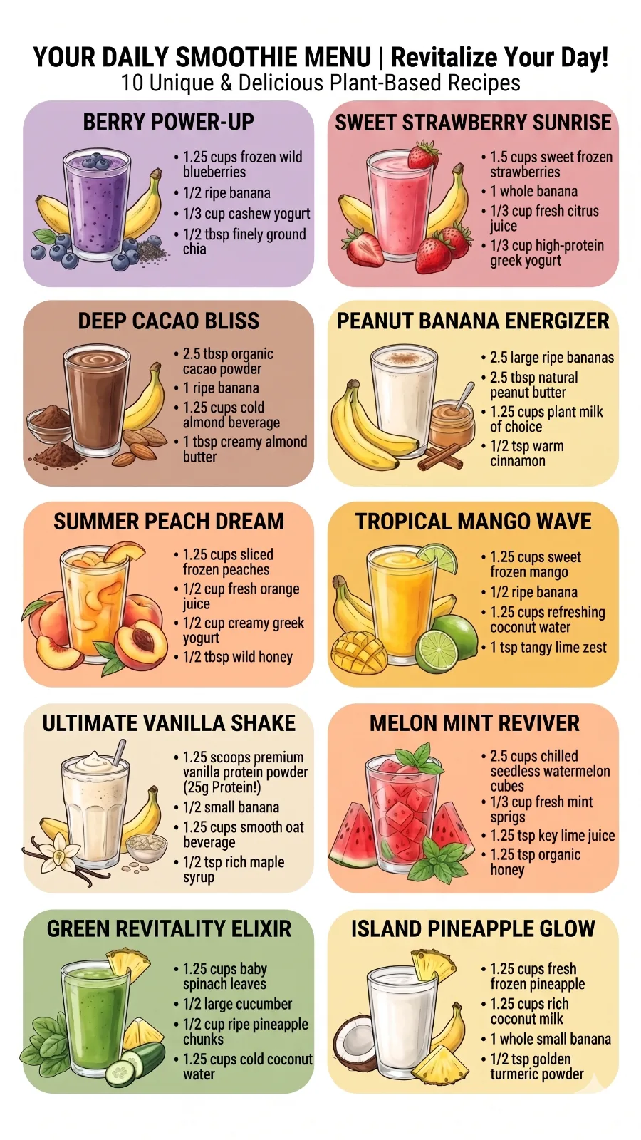 Summer Peach Dream Smoothie