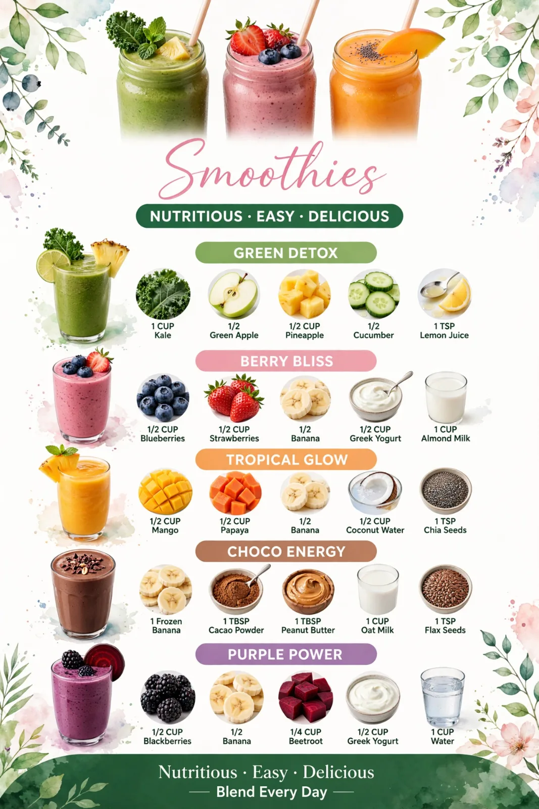 Sunrise Berry Bliss Smoothie
