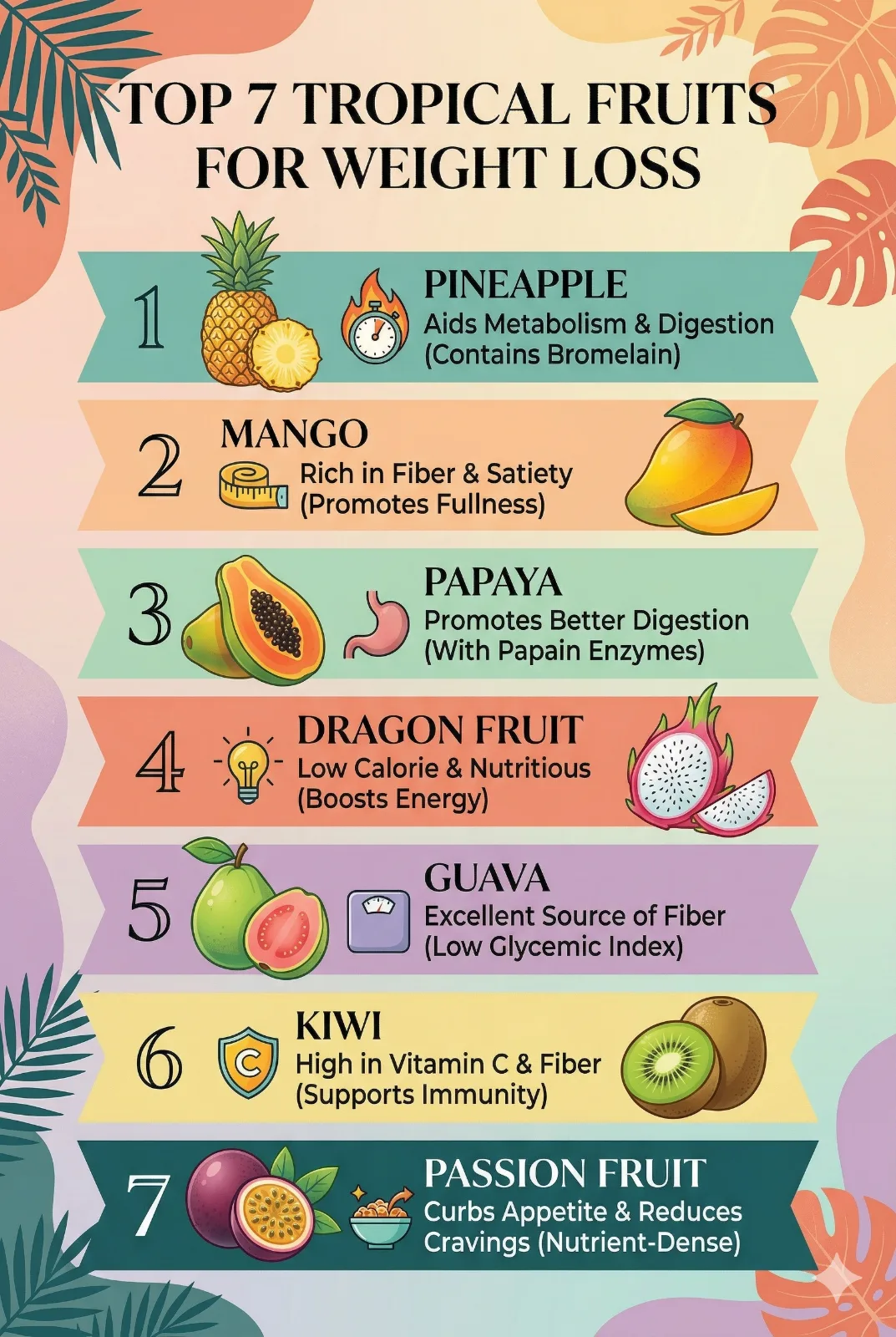 Tropical Guava Fiber Power Smoothie