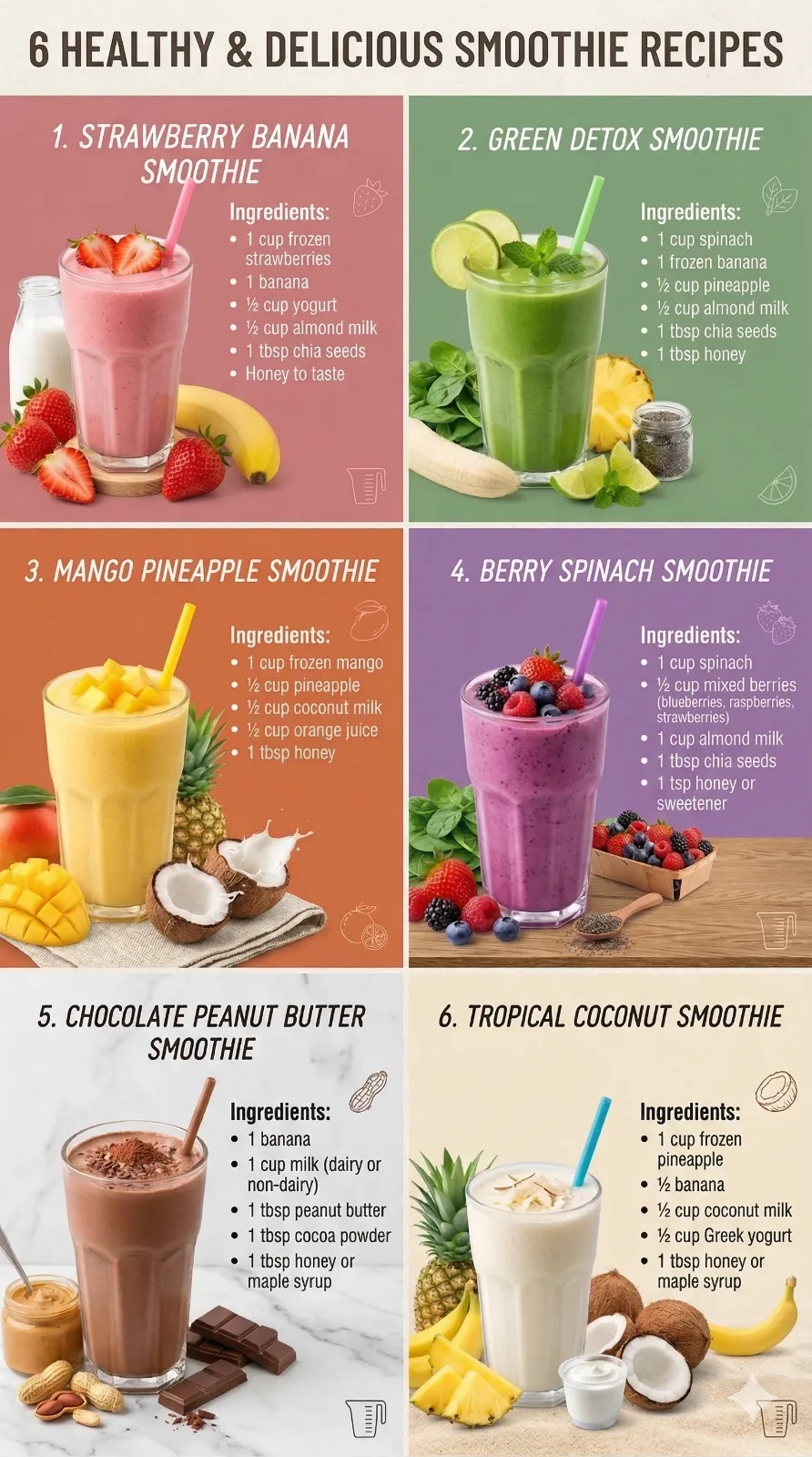 Tropical Sunrise Smoothie
