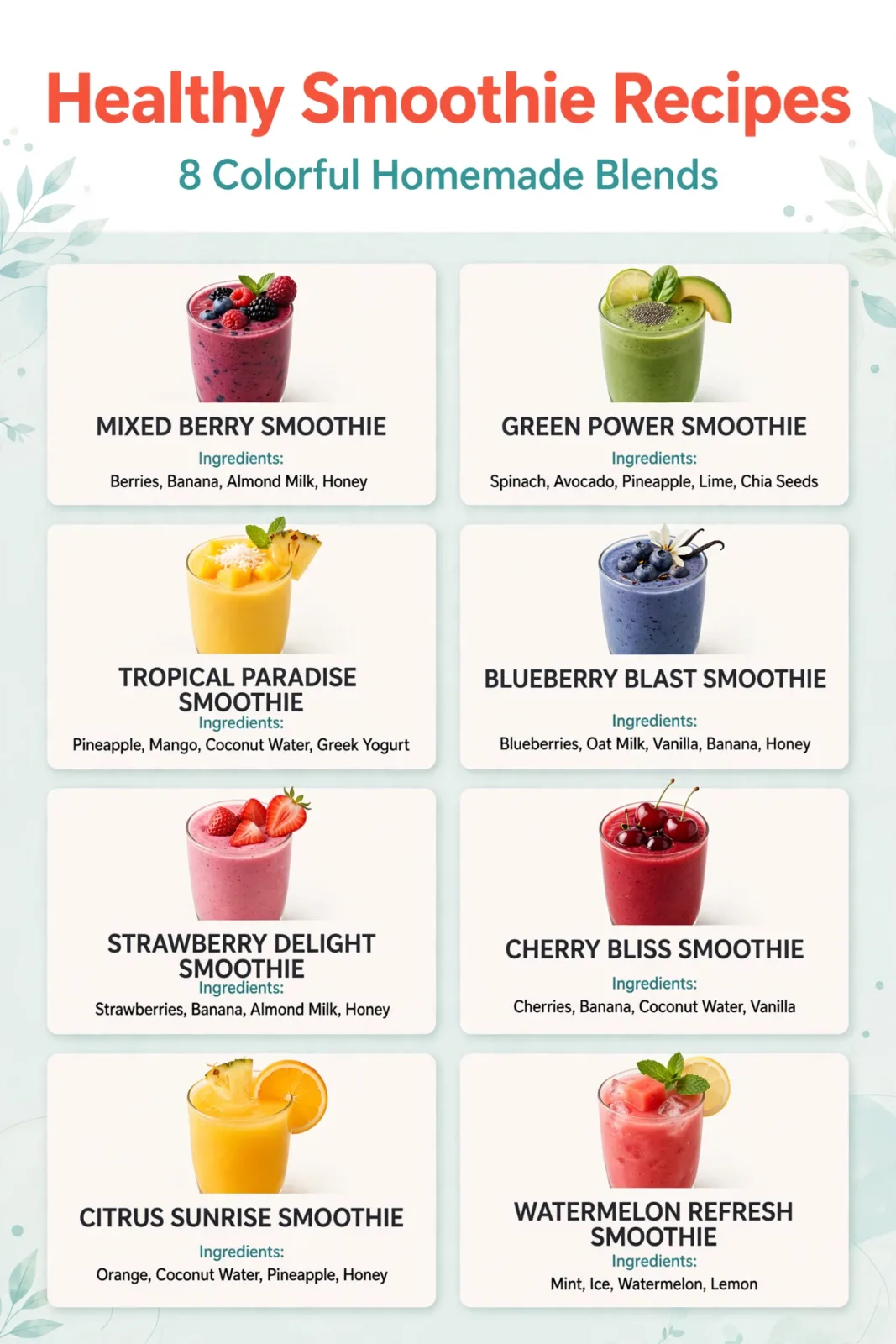 Vibrant Green Power Smoothie