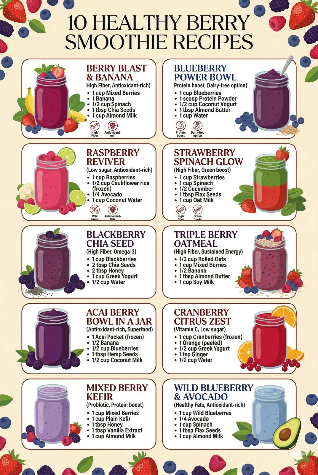 Wild Blueberry Avocado Bliss